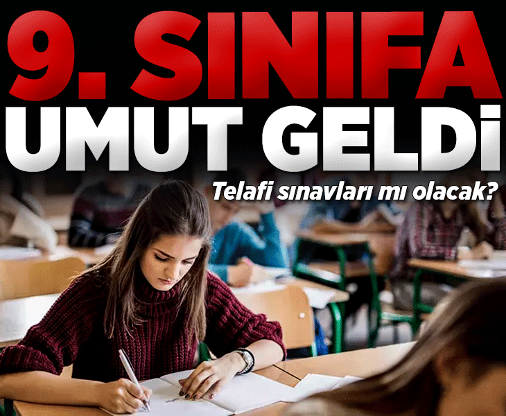 9. sınıflara telafi sınavı mı geliyor?