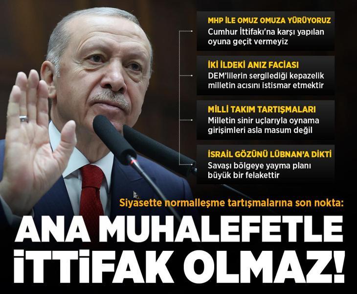 Son dakika: Cumhurbaşkanı Erdoğan'dan önemli açıklamalar