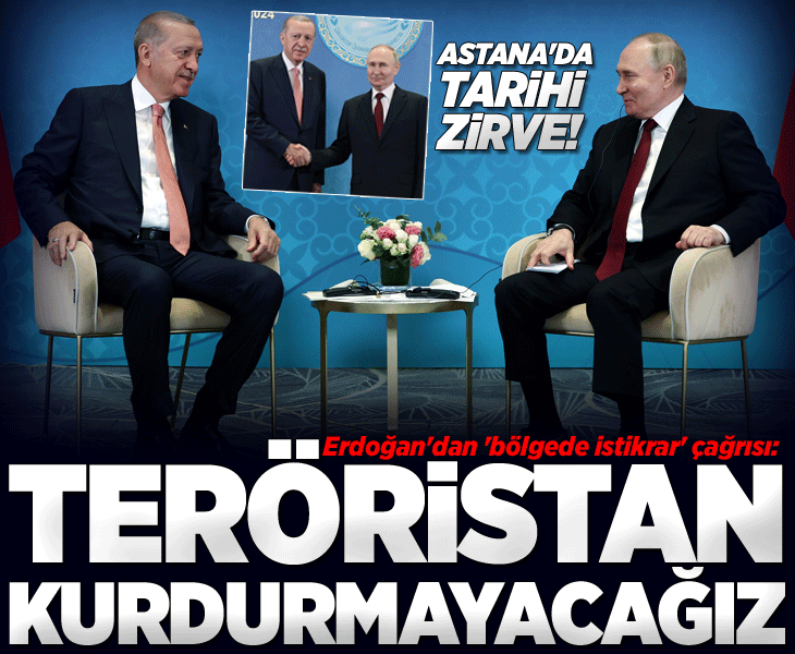 Erdoğan, Putin ile görüştü! 'İlk hedef Akkuyu'yu devreye almak'