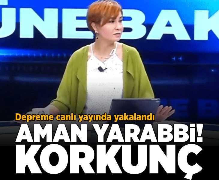 Malatya'da meydana gelen deprem anında yaşananlar kameraya yansıdı