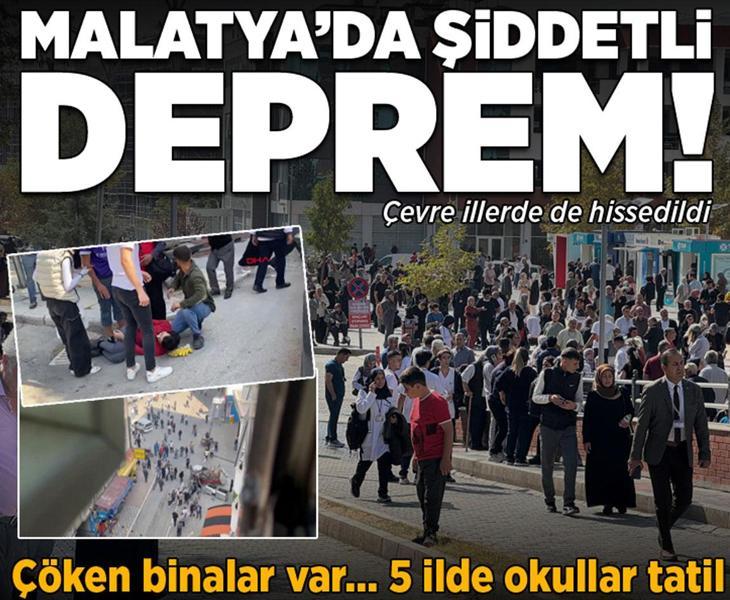 Son dakika... Diyarbakır ve Elazığ'da korkutan deprem