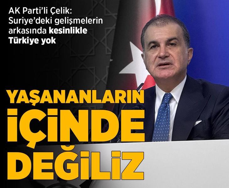 Son dakika: AK Parti Sözcüsü Çelik'ten açıklamalar