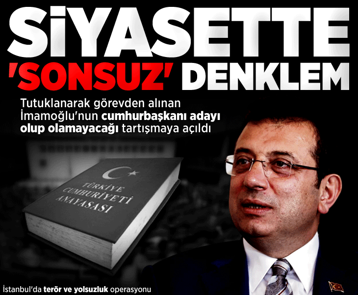 Siyasette ‘sonsuz’ denklem! ‘Ömür boyu yasak’ kağıt üstünde