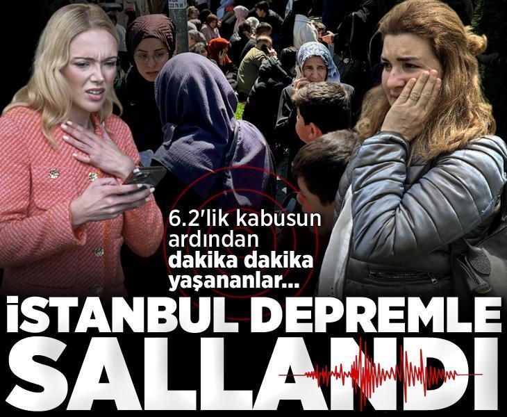 Son dakika... İstanbul’da şiddetli deprem! AFAD ve Kandilli'den peş peşe açıklamalar