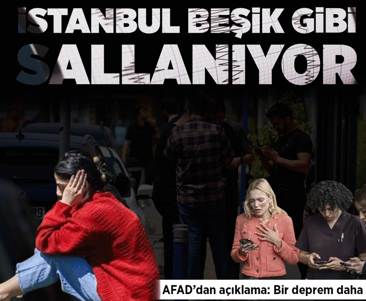 Son dakika... İstanbul’da şiddetli deprem! AFAD ve Kandilli'den peş peşe açıklamalar