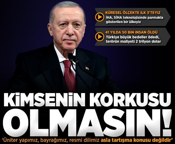 Son dakika: Cumhurbaşkanı Erdoğan'dan önemli açıklamalar