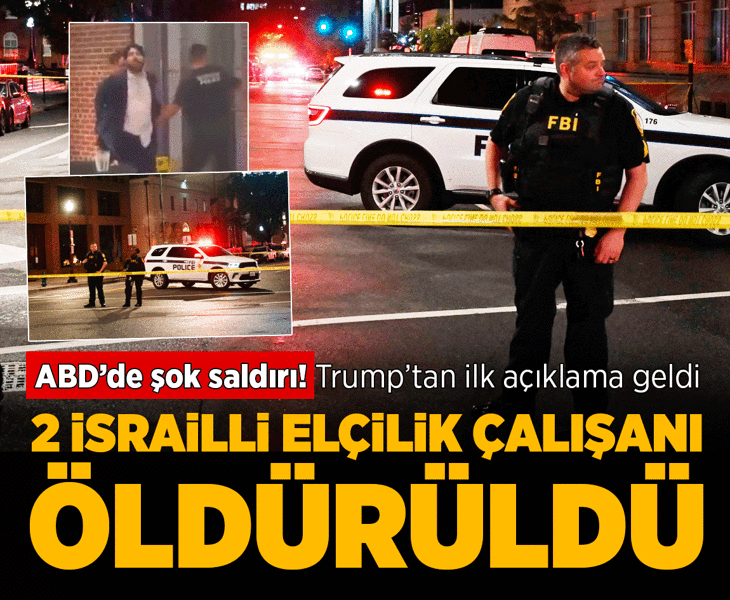 ABD'de iki İsrail Büyükelçiliği çalışanı Yahudi Müzesi yakınında öldürüldü!