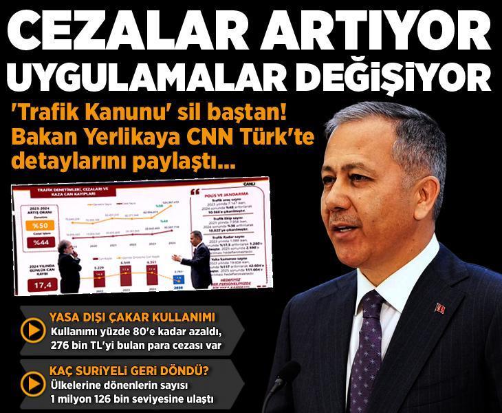 Son dakika: İçişleri Bakanı Yerlikaya'dan önemli açıklamalar