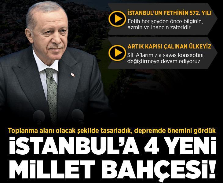 Son dakika: Cumhurbaşkanı Erdoğan'dan önemli açıklamalar