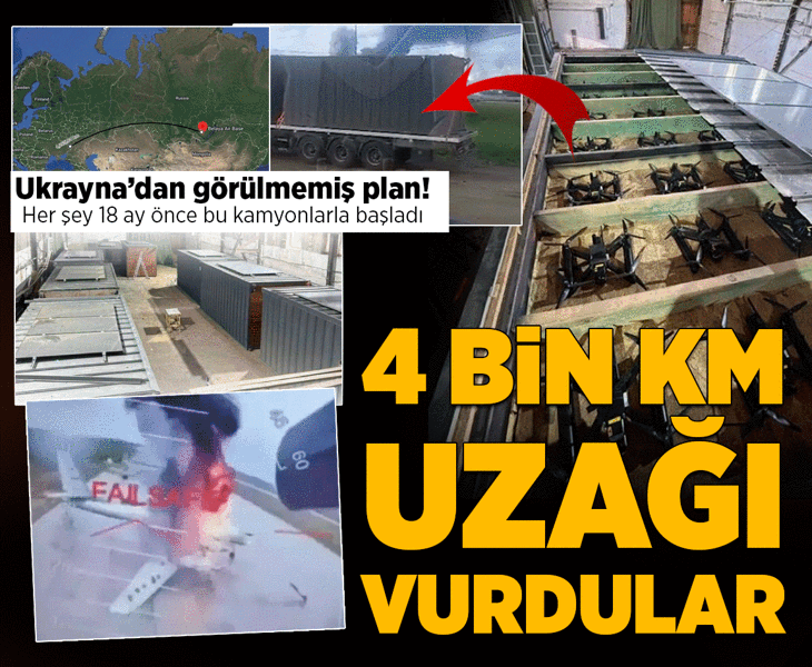 40 Rus bombardıman uçağını yok eden 'Örümcek Ağı' operasyonunun perde arkası!