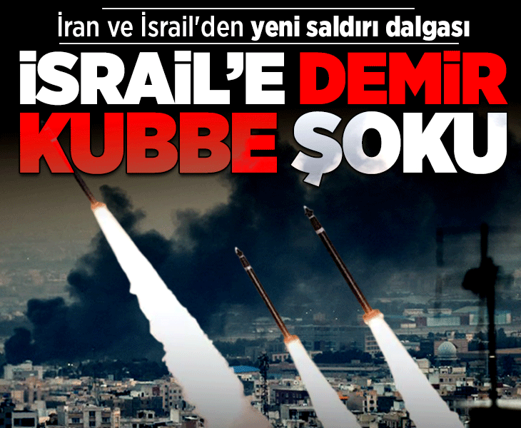 İsrail'e demir Kubbe şoku: Etkisi yüzde 90'dan 65'e düştü! İran'ın yeni taktiği işe yaradı