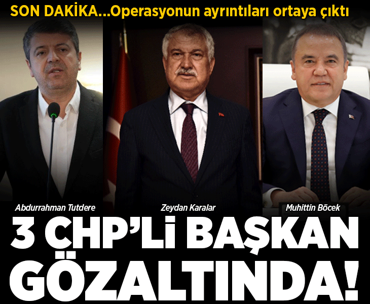 Son dakika: Adıyaman Belediye Başkanı Abdurrahman Tutdere gözaltında