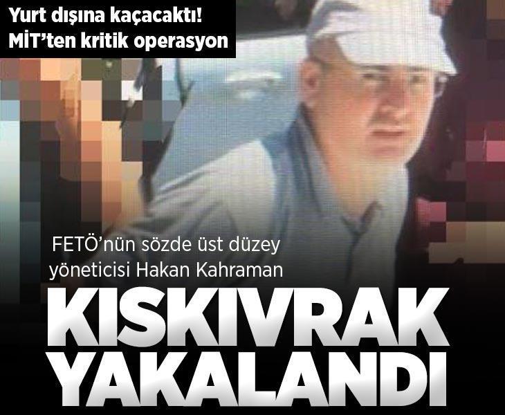 Son dakika: MİT’ten FETÖ mahrem imamına operasyon!