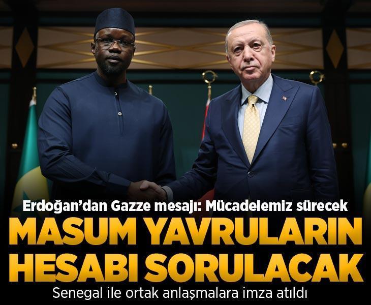 Son dakika: Senegal Başbakanı Sonko Türkiye'de! Cumhurbaşkanı Erdoğan'dan önemli açıklamalar