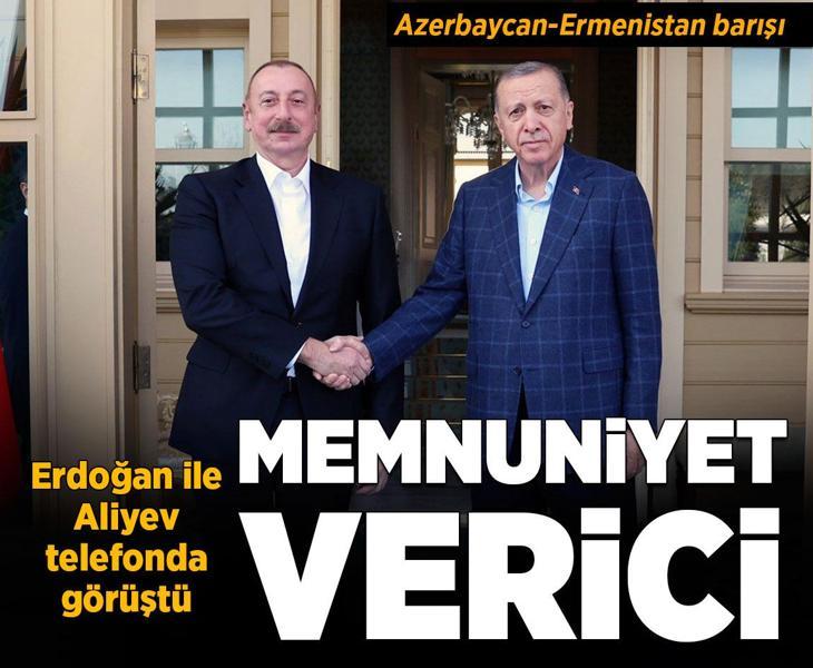 Azerbaycan-Ermenistan barışı! Erdoğan ile Aliyev telefonda görüştü