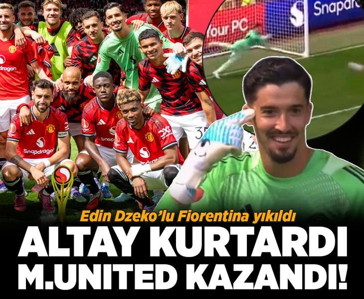 Altay penaltı kurtardı, M.United kazandı!
