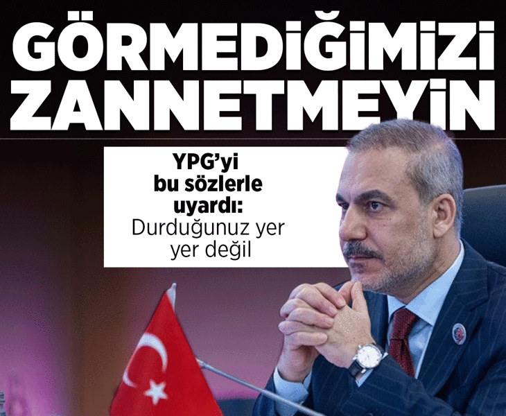 Son Dakika! Dışişleri Bakanı Hakan Fidan'dan Suriye konusunda kritik açıklamalar!