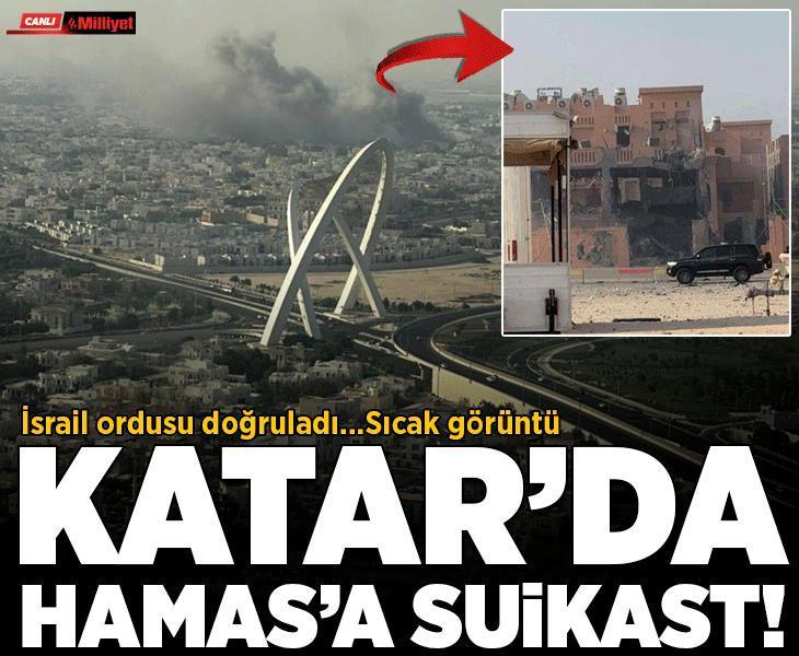 Son dakika... Katar'da patlama sesleri! Doha'da İsrail'den Hamas'a suikast