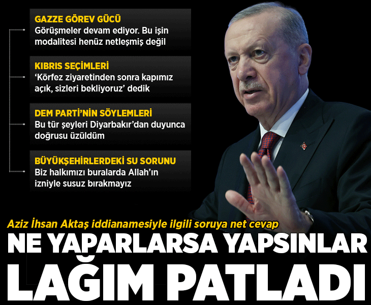 Son dakika! Erdoğan: İsrail'e yönelik diplomatik baskı şart