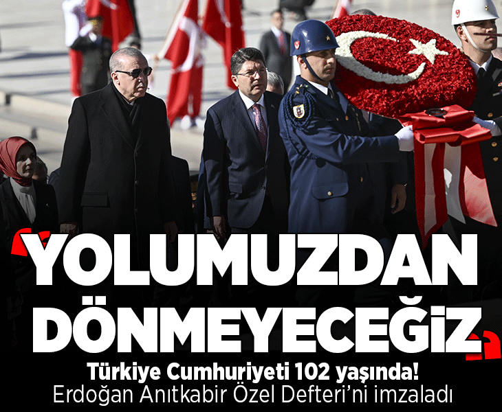 Son dakika: Cumhurbaşkanı Erdoğan ve devlet erkanı Anıtkabir'i ziyaret ediyor