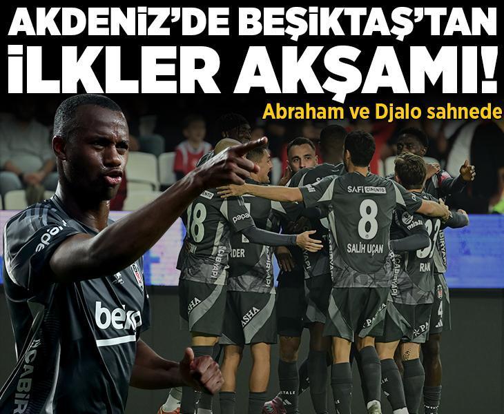 Akdeniz'de Beşiktaş'tan ilkler akşamı! Abraham ve Djalo sahnede