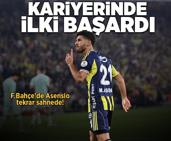 Fenerbahçe'de Marco Asensio ilke imza attı! Tekrar sahnede