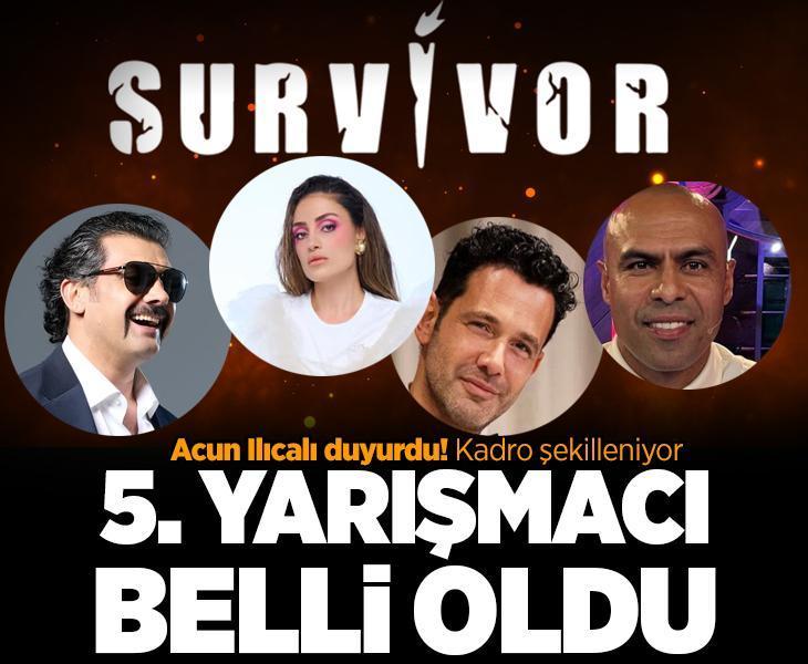 Acun Ilıcalı duyurdu! İşte Survivor 2026'da yarışacak beşinci ünlü isim