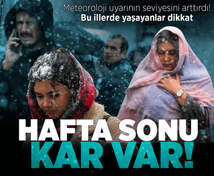 Meteoroloji'den uyarı: Sıcaklıklar sert düşüyor! Bu illerde yaşayanlar dikkat... Hafta sonu kar var