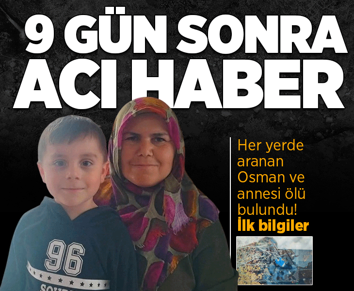 Kastamonu'da 5 yaşındaki kayıp Osman ölü bulundu