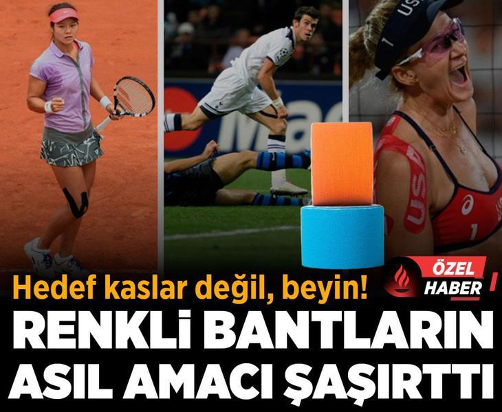 Sporcuların taktığı renkli bantların asıl amacı şaşırttı: Hedef kaslar değil, beyin!