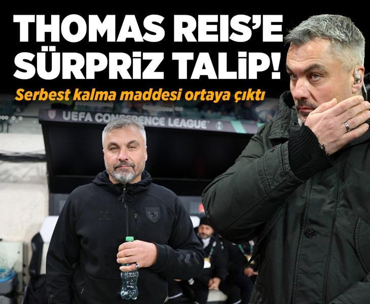 Samsunspor'da Thomas Reis'e sürpriz talip! Serbest kalma maddesi ortaya çıktı