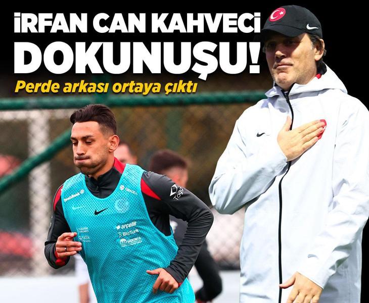 A Milli Takım'da Vincenzo Montella İrfan Can Kahveci dokunuşu! Perde arkası ortaya çıktı