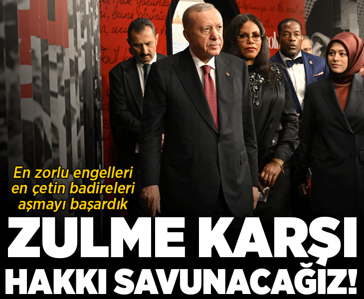 Cumhurbaşkanı Erdoğan'dan önemli açıklamalar