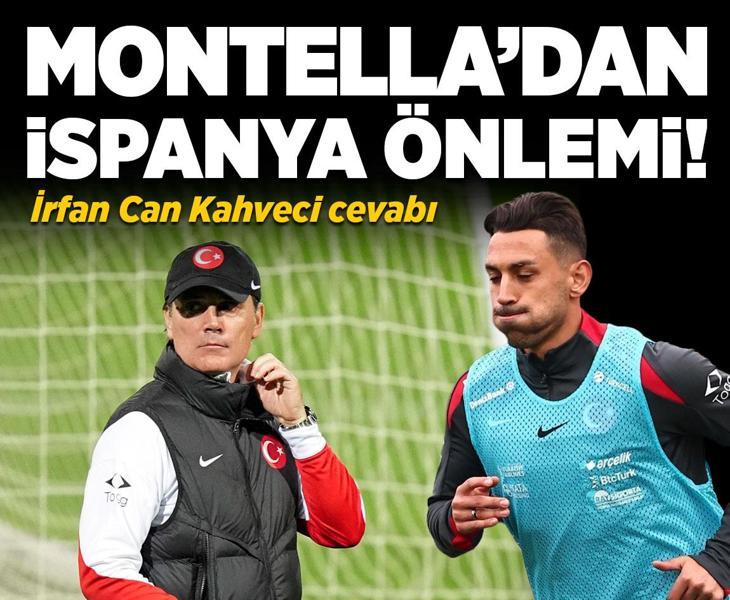 A Milli Takım'da Montella, İspanya önlemini açıkladı! İrfan Can Kahveci sorusuna cevap