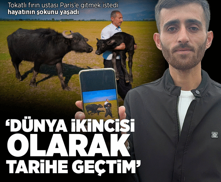 Tokatlı fırın ustası çektiği fotoğrafla tarihe geçti! Ödül sevinci vize engeline takıldı