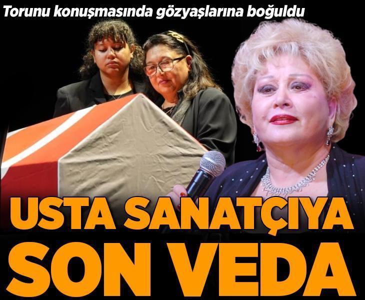 Muazzez Abacı'ya veda... Torunu konuşmasında gözyaşlarına boğuldu