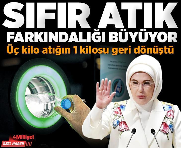 Üç kilo atığın 1 kilosu geri dönüştü! Sıfır Atık farkındalığı büyüyor
