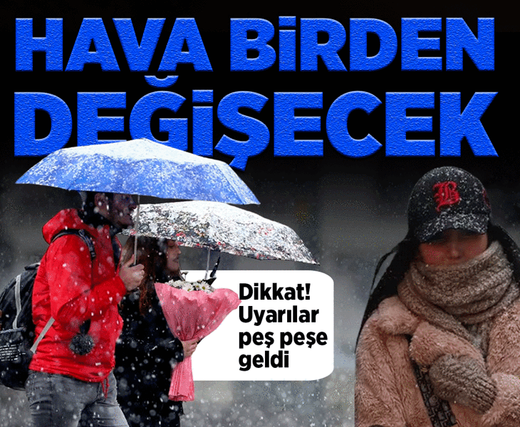 Son dakika... Meteoroloji yeni hava durumu raporu: Sıcaklıklar 9 derece birden düşecek