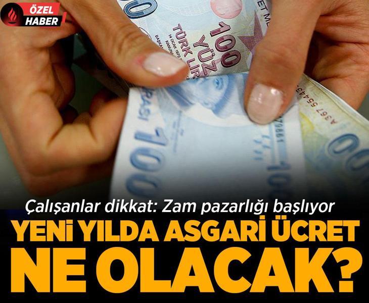 Çalışanlar dikkat! Zam pazarlığı başlıyor: Yeni yılda asgari ücret ne olacak?