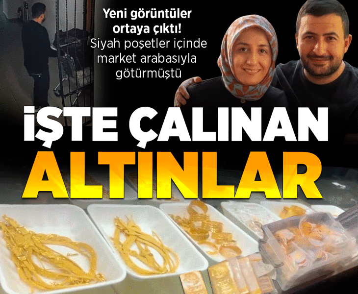 Son dakika: Büyükçekmece Adliyesi’nden çalınan altınların fotoğrafları ortaya çıktı