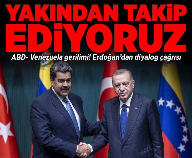 Cumhurbaşkanı Erdoğan, Venezuela Cumhurbaşkanı Maduro ile görüştü