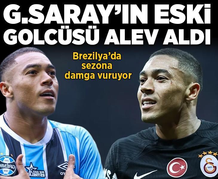 Galatasaray'ın eski golcüsü Carlos Vinicius alev aldı! Brezilya'da sezona damga vuruyor