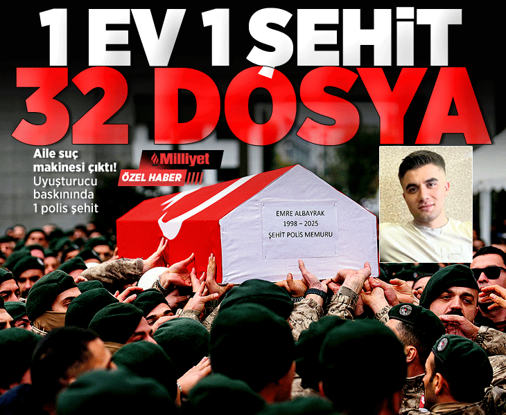 Aile suç makinesi çıktı: Uyuşturucu baskınında 1 polis şehit