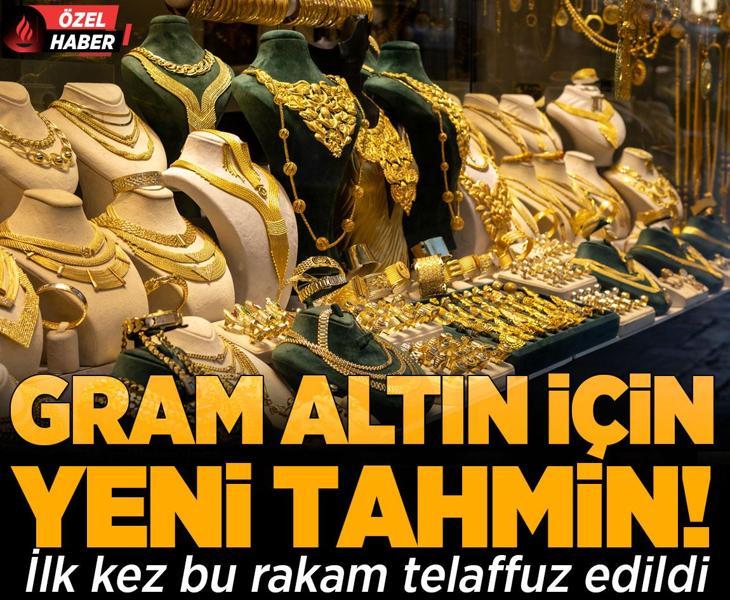 5.800 TL’ye yaklaşan gram altın için yeni tahmin! İlk kez bu rakam telaffuz edildi
