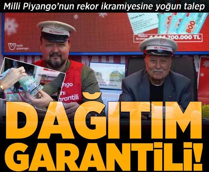 Milli Piyango’nun rekor ikramiyesine yoğun talep!