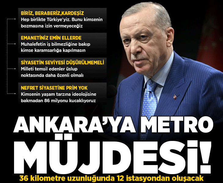 Cumhurbaşkanı Erdoğan'dan Kabine Toplantısı'nın ardından önemli açıklamalar