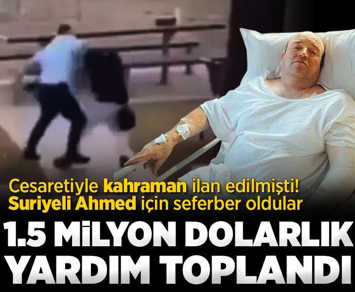 Avustralya'daki saldırıda cesaretiyle kahraman ilan edilmişti! Suriyeli Ahmed'e milyon dolarlık bağış
