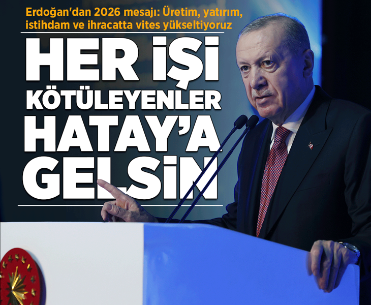 Son dakika... Cumhurbaşkanı Erdoğan'dan yeni yıl mesajı: Üretim, yatırım, istihdam ve ihracatta vites yükseltiyoruz