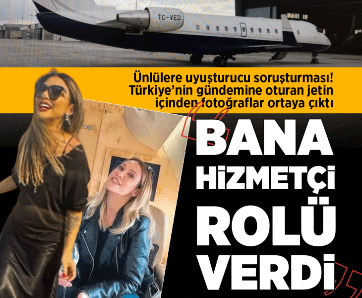 Ünlülere uyuşturucu soruşturmasında çarpıcı ifade! Rabia Karaca özel jet detaylarını anlattı