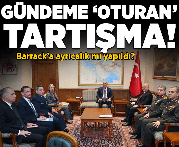 Gündeme ‘oturan’ tartışma!